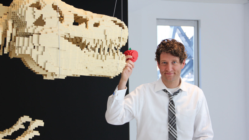 Illustration for article titled So This Is What Inspires Someone to Build a Life-Size LEGO T-Rex